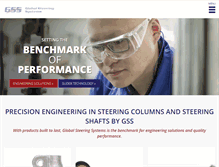 Tablet Screenshot of globalsteering.com